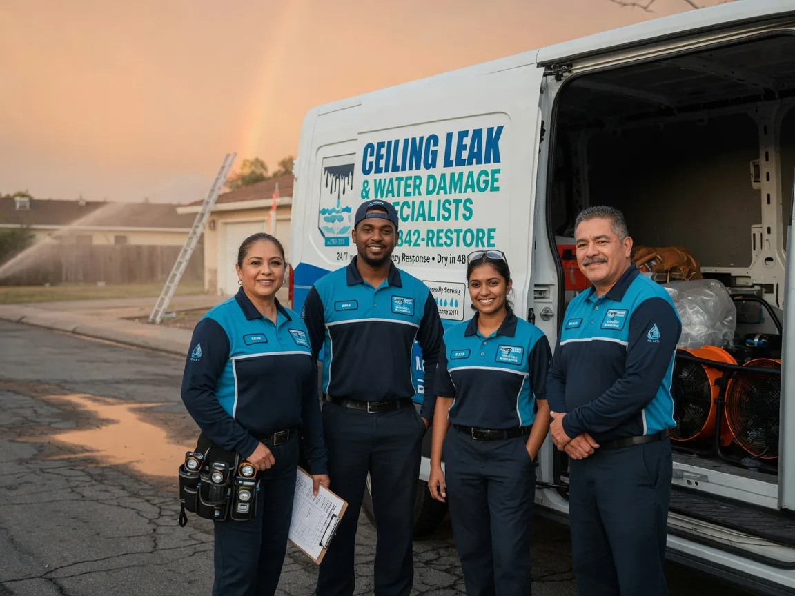Ceiling Leak Cleanup company in Bison, OK